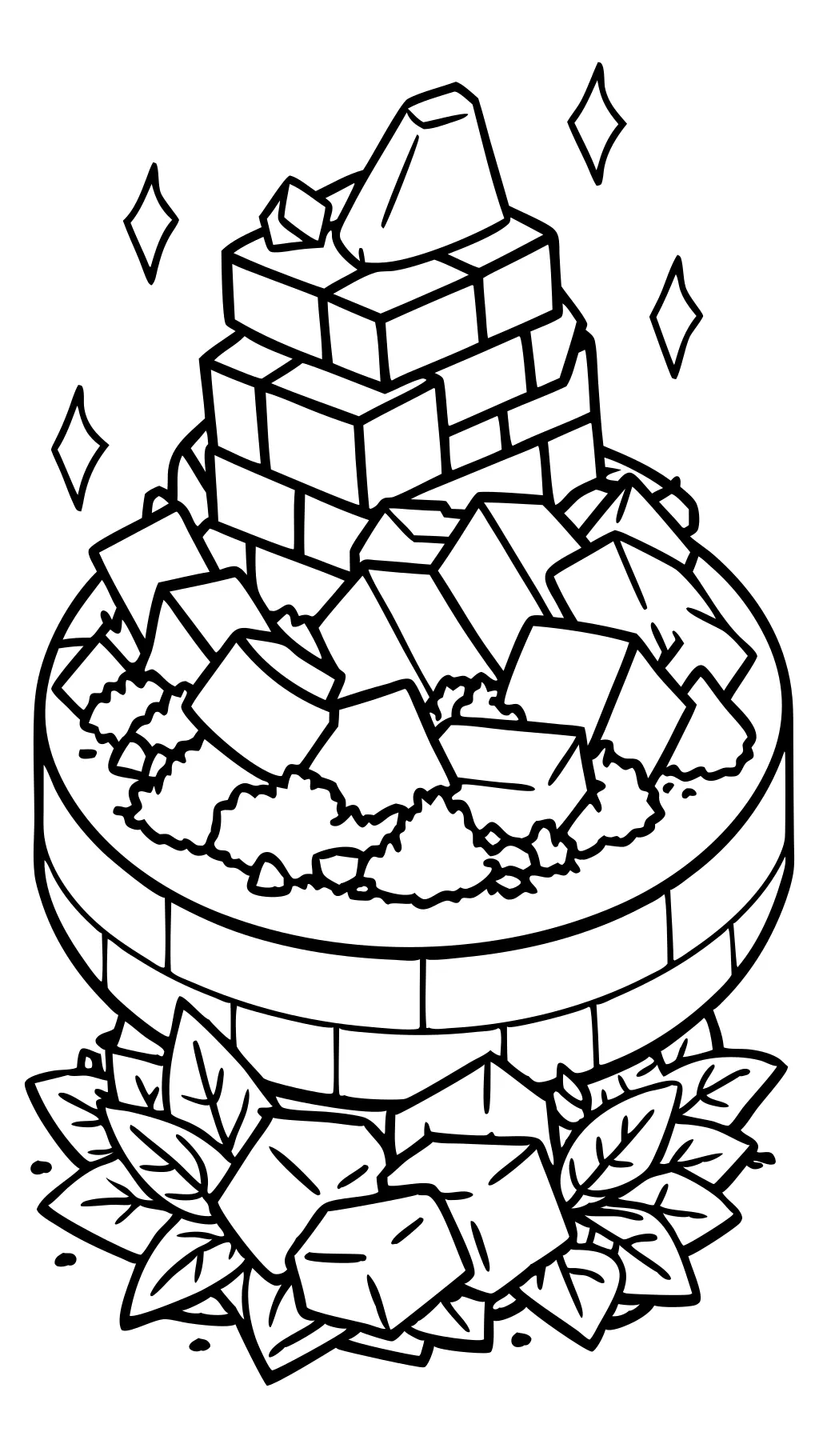 rubble coloring page